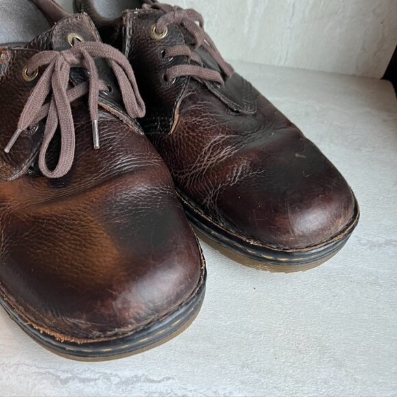 ** Dr. Martens Industrial Hampshire Shoes boots dark brown Size 12 - Picture 2 of 11